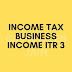 Income Tax Business Income ITR 3